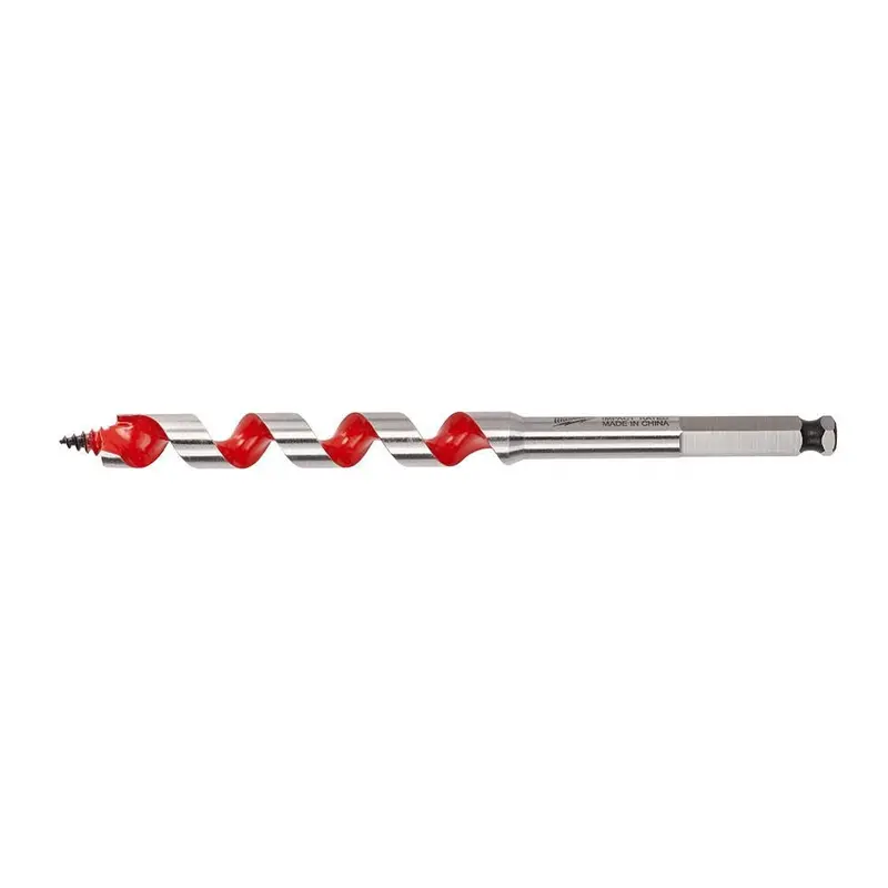 Milwaukee 48-13-0373 3/8" × 6" Ship Auger Bit For Deep Wood Boring 1