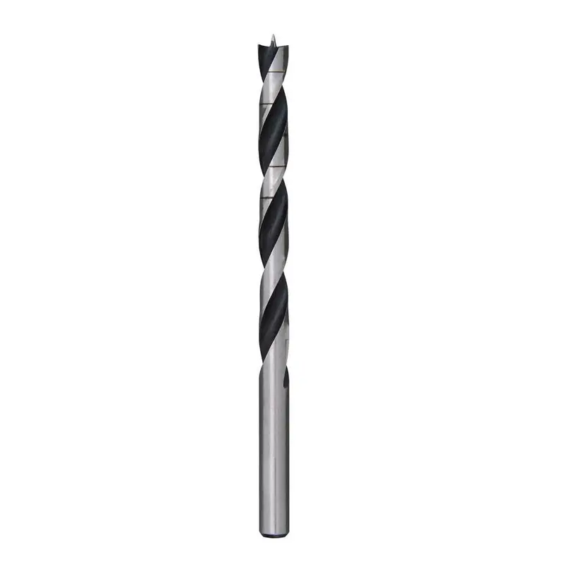 Milwaukee 48-15-0437 Brad Point Drill Bit — 7/16" Diameter, Optimized For Clean Holes 1