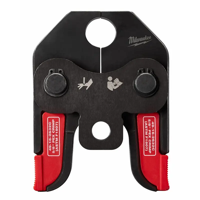 Milwaukee 49-16-2632C M18 Pex Crimp Jaw, 5/8-Inch, For Short-Throw Press Tools 1