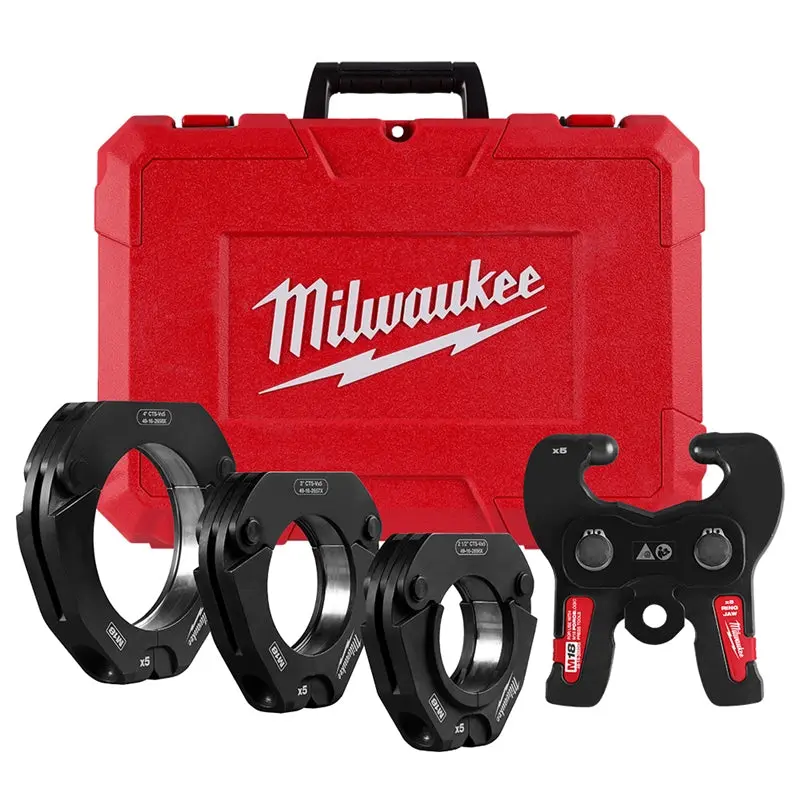 Milwaukee 49-16-2690X Cts-V Press Fitting Kit – 2-1/2" To 4" 1