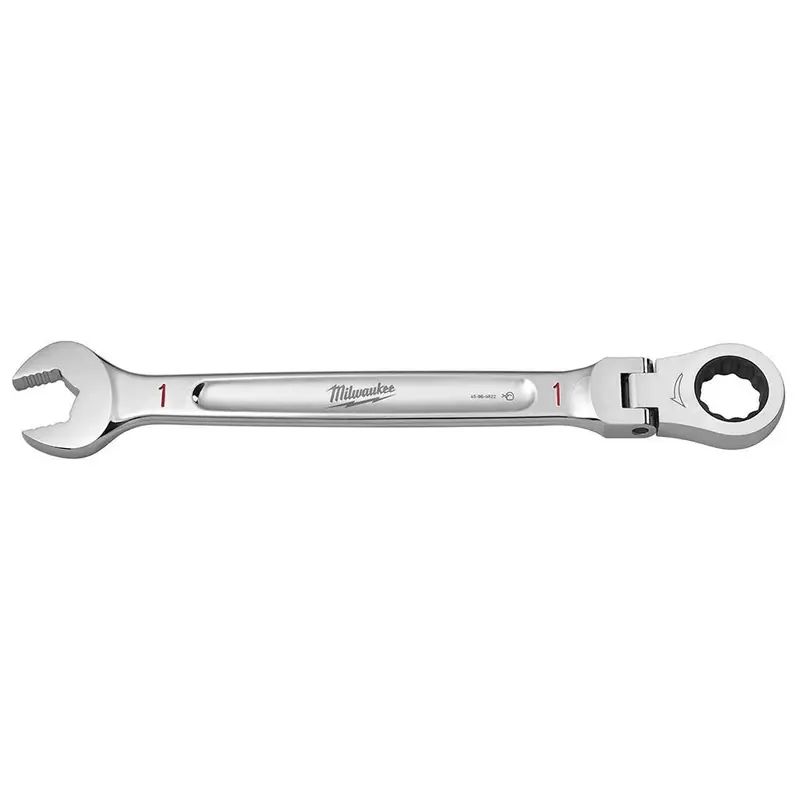 Milwaukee Flex Head Combination Wrench – 1-Inch Size With Adjustable Angle 1