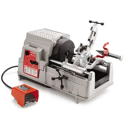 Ridgid 91142 Automatic Pipe Threading Machine – Base Unit Only (No Die Head Or Dies) 1